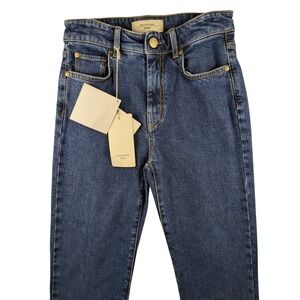 Weekend MaxMara Boyfriend Jeans Dark Wash Denim Comfort Fit‎ Sz 27x29
